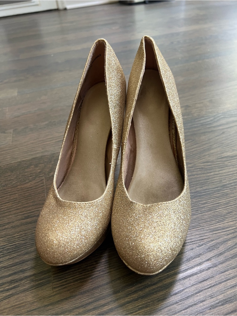 Gold Glitter Women's Classic Pump